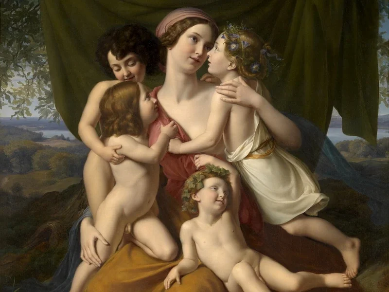 1788-Wilhelm Schadow - Caritas - Museo reale di belle arti di Anversa